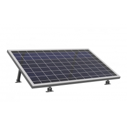 Regulowane mocowanie panelu solarnego - aluminiowe, nogi